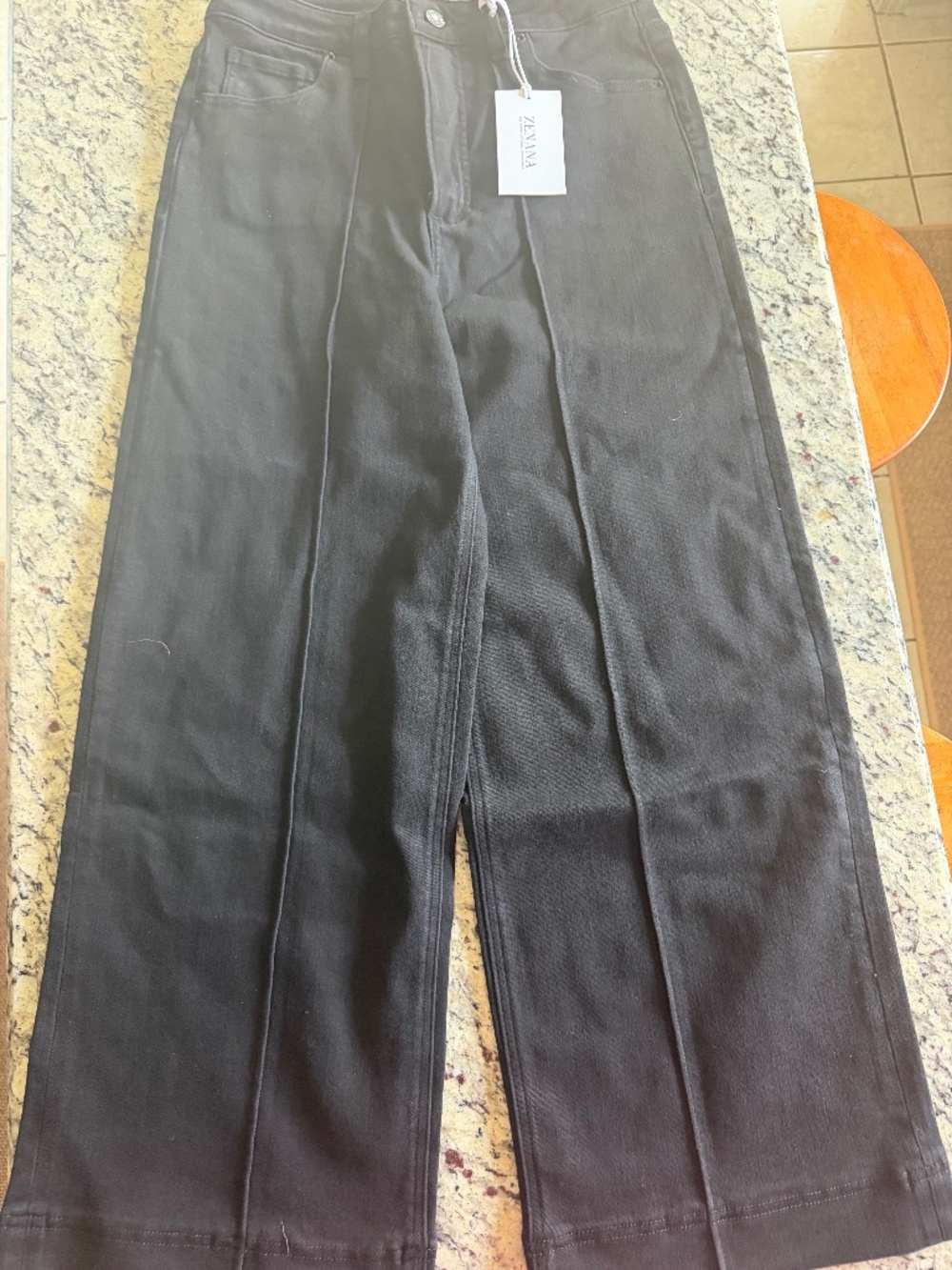 Black Wide Leg Jeans